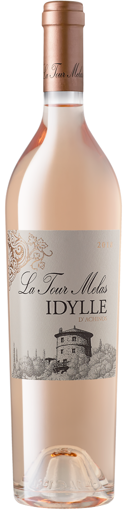La Tour Melas Idylle d’ Achinos Rosé bottle