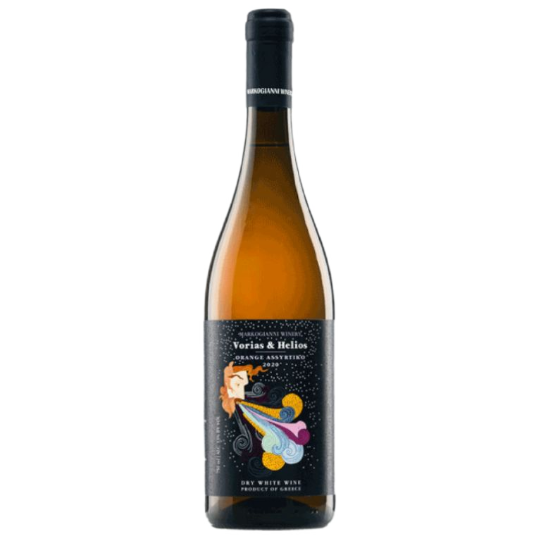 Markogianni Vorias and Helios Assyrtiko Orange 2021