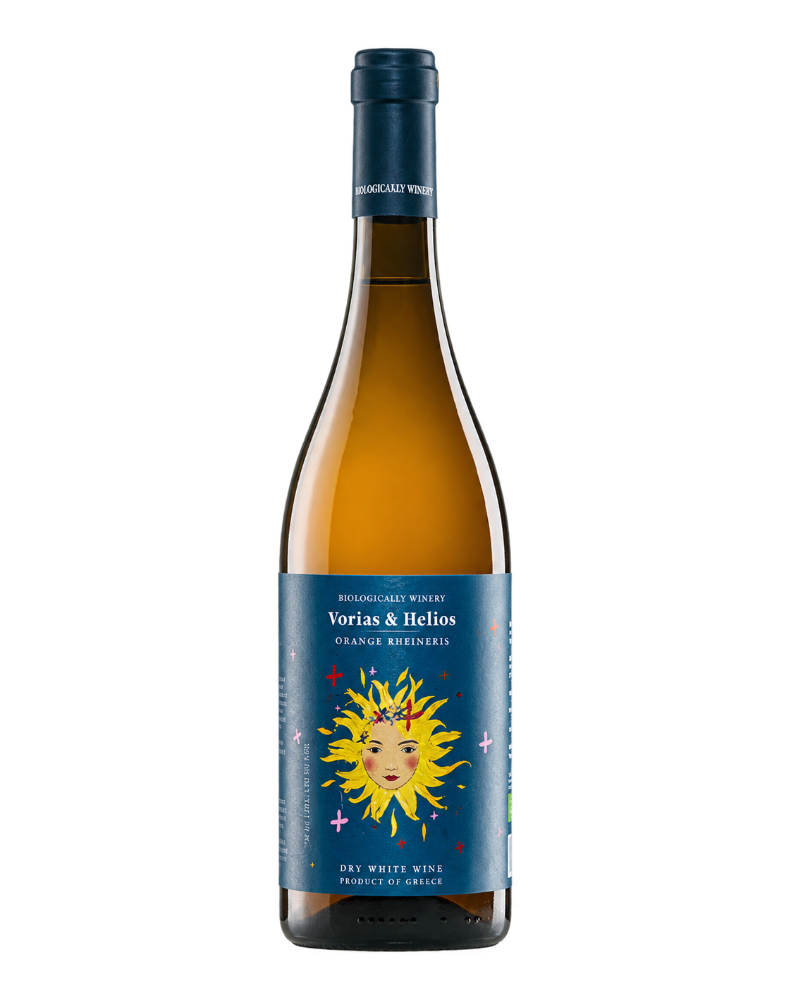 Markogianni Vorias and Helios Ritinitis Orange 2023 bottle
