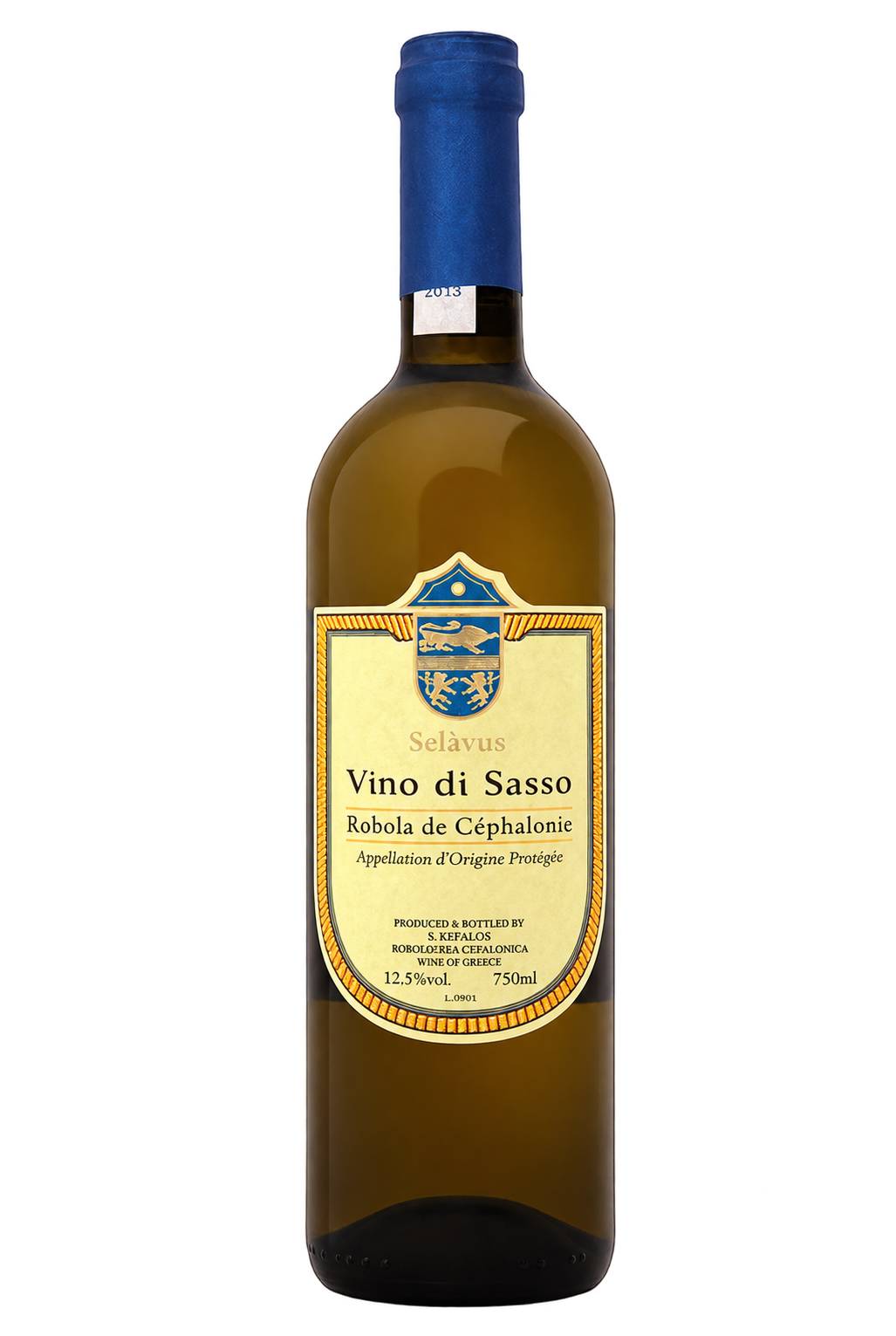 Sclavos Vino di Sasso Robola White 2024 bottle