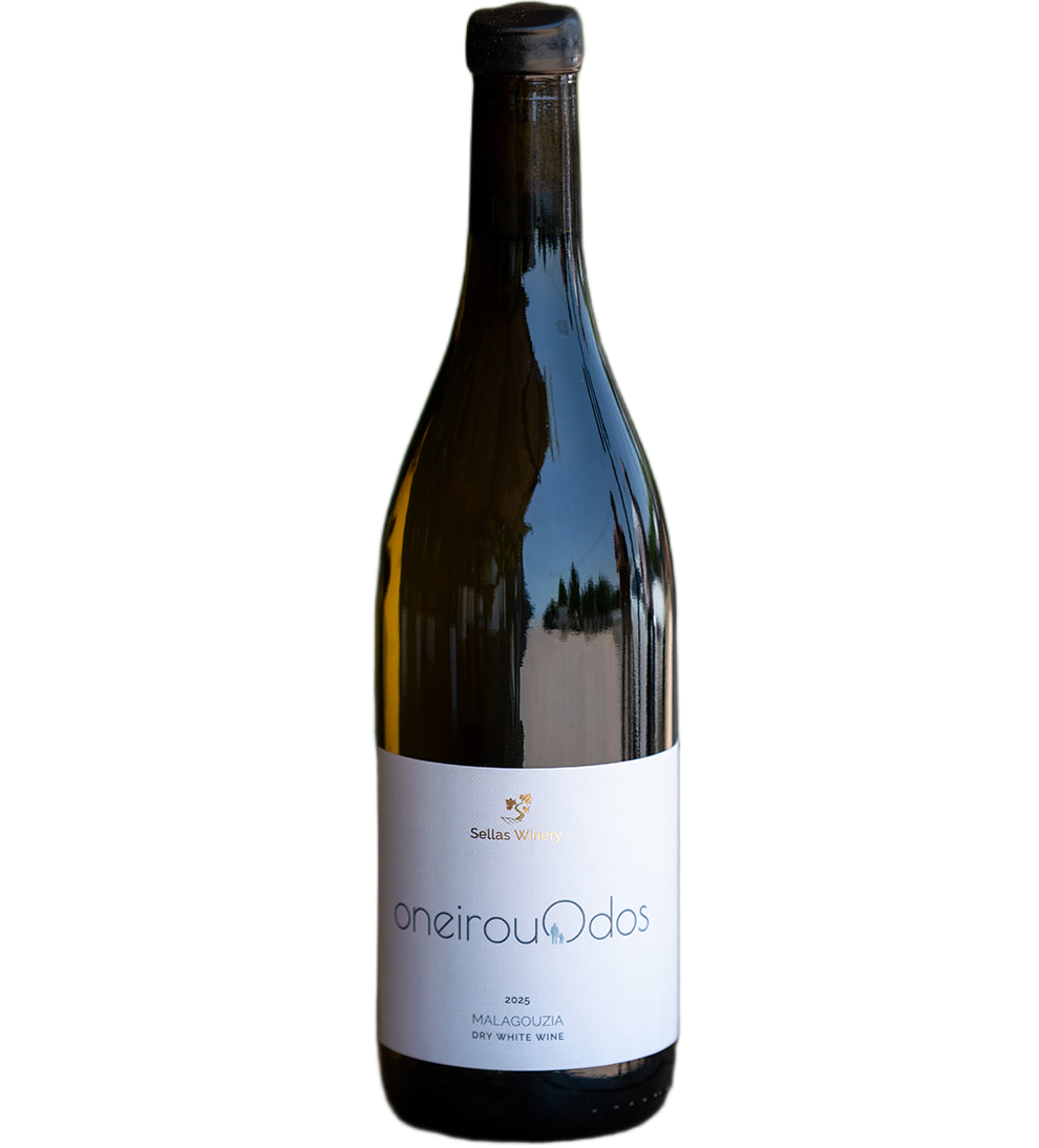 Sellas Oneirou Odos White bottle