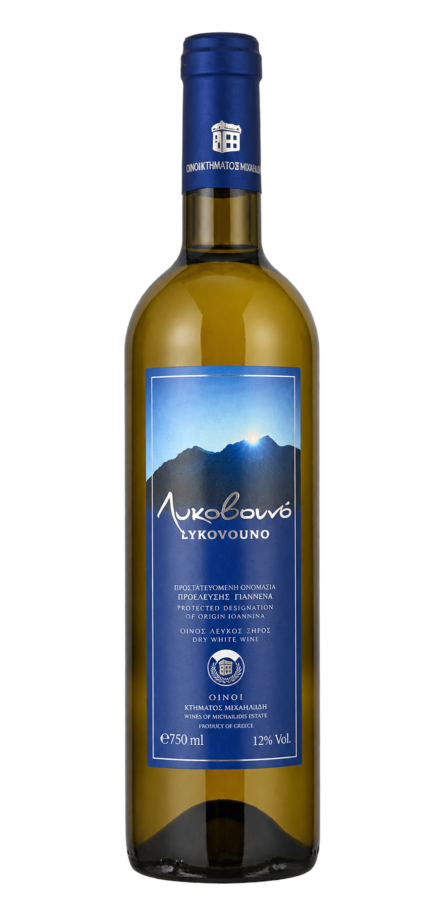 Theodorakakos Lykovouno Assyrtiko White 2025 bottle